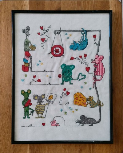 Stickerei kreuzstich bild - kreuzstich,