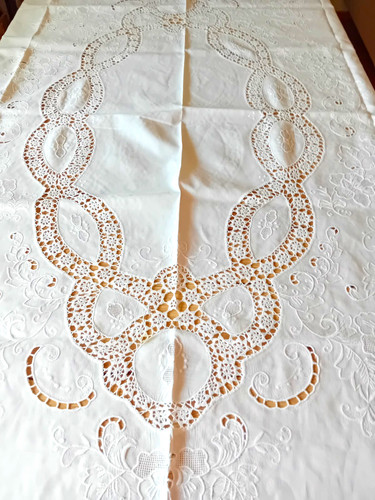 Tischdecke tafeldecke weiß - tischdecke,