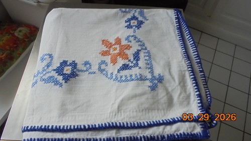 Tischdecke handarbeit - tischdecke,