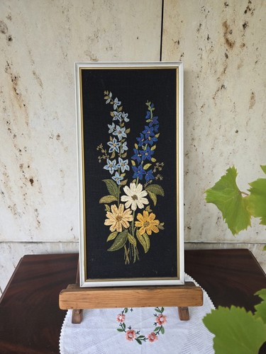 Vintage blumenstickerei - vintage,