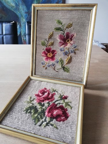 Vintage gobelin stickerei - 2,