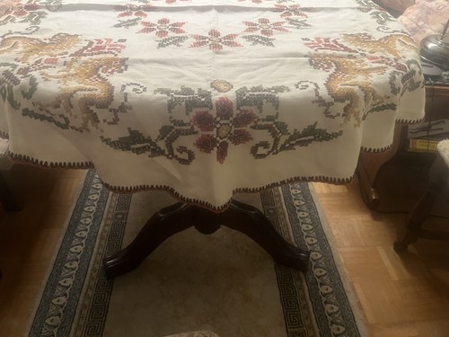 Alte stickerei kreuzstich - alte,