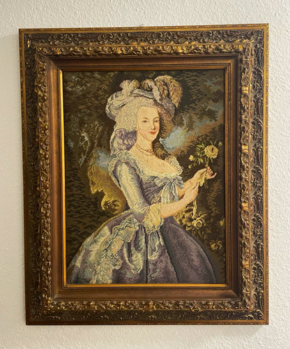 Gerahmte gobelinstickerei - gerahmte,