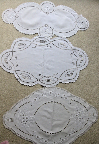 Ovale vintage tischdecken - vintage,