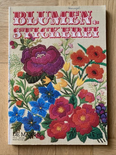 Die masche blumen stickerei - die,
