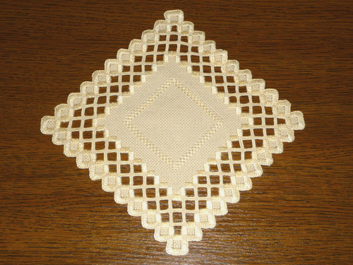 Handarbeit hardanger stickerei - handarbeit,
