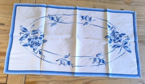 Antike leinen tischdecke - ,
