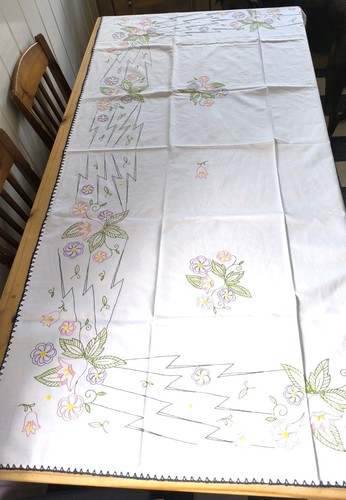 Antike leinen tischdecke - antike,