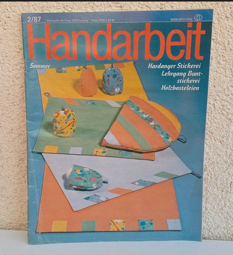 Ddr 1987 handarbeit sommer - ddr, *