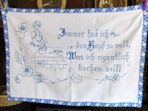 Originell spruch tuch 75x53cm - originell,